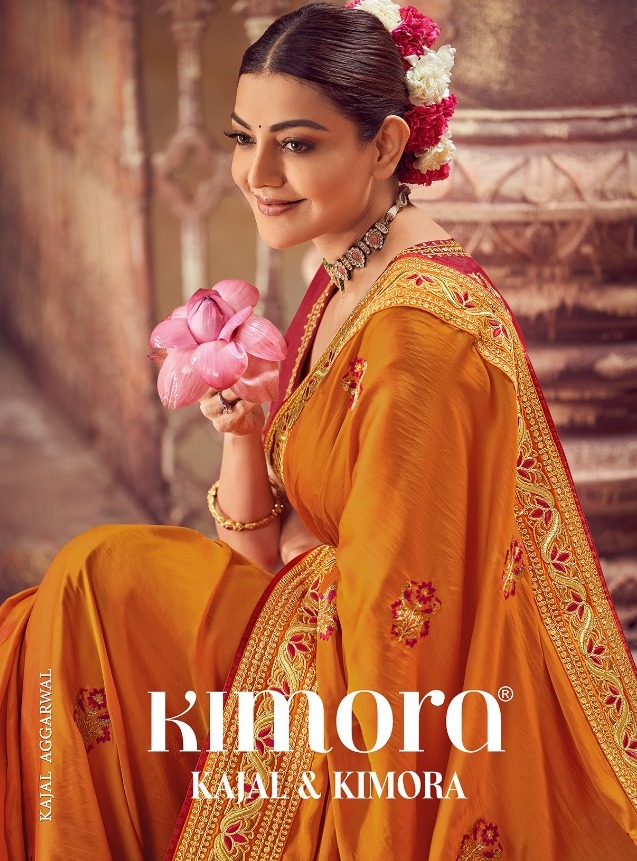 Kimora Fashion Kajal Vol 6 Party Wear Wedding Saris Latest Collection At Best Prices