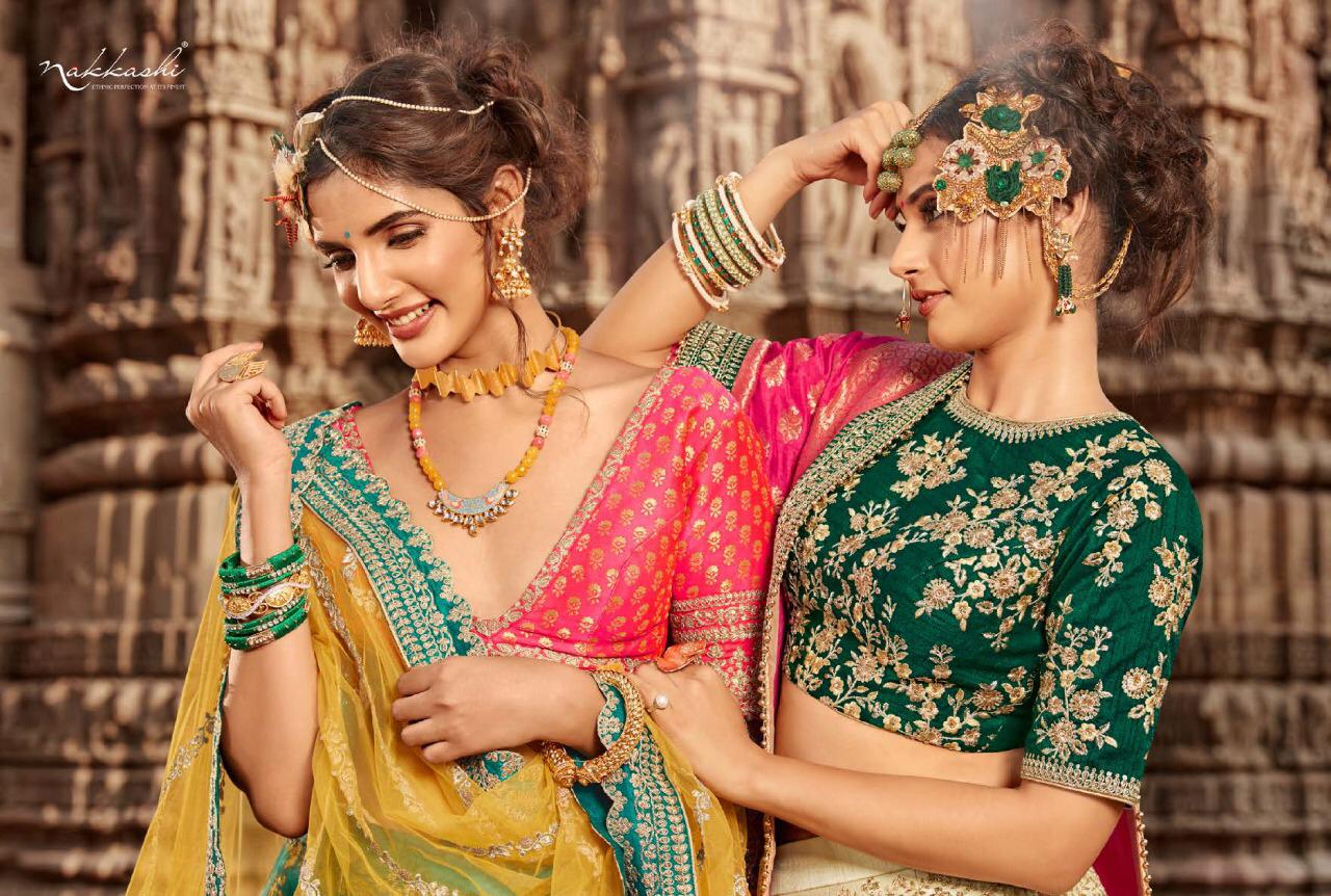 Nakkashi Inaayat 5164-5172 Series Wedding Lehenga Bridal Lehenga Buy Online In India