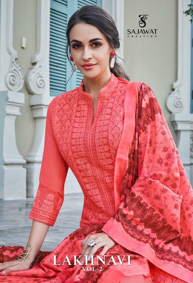 Sajawat Creation Lakhnavi Vol 2 Readymade Plazo Suits Collection Wholesaler