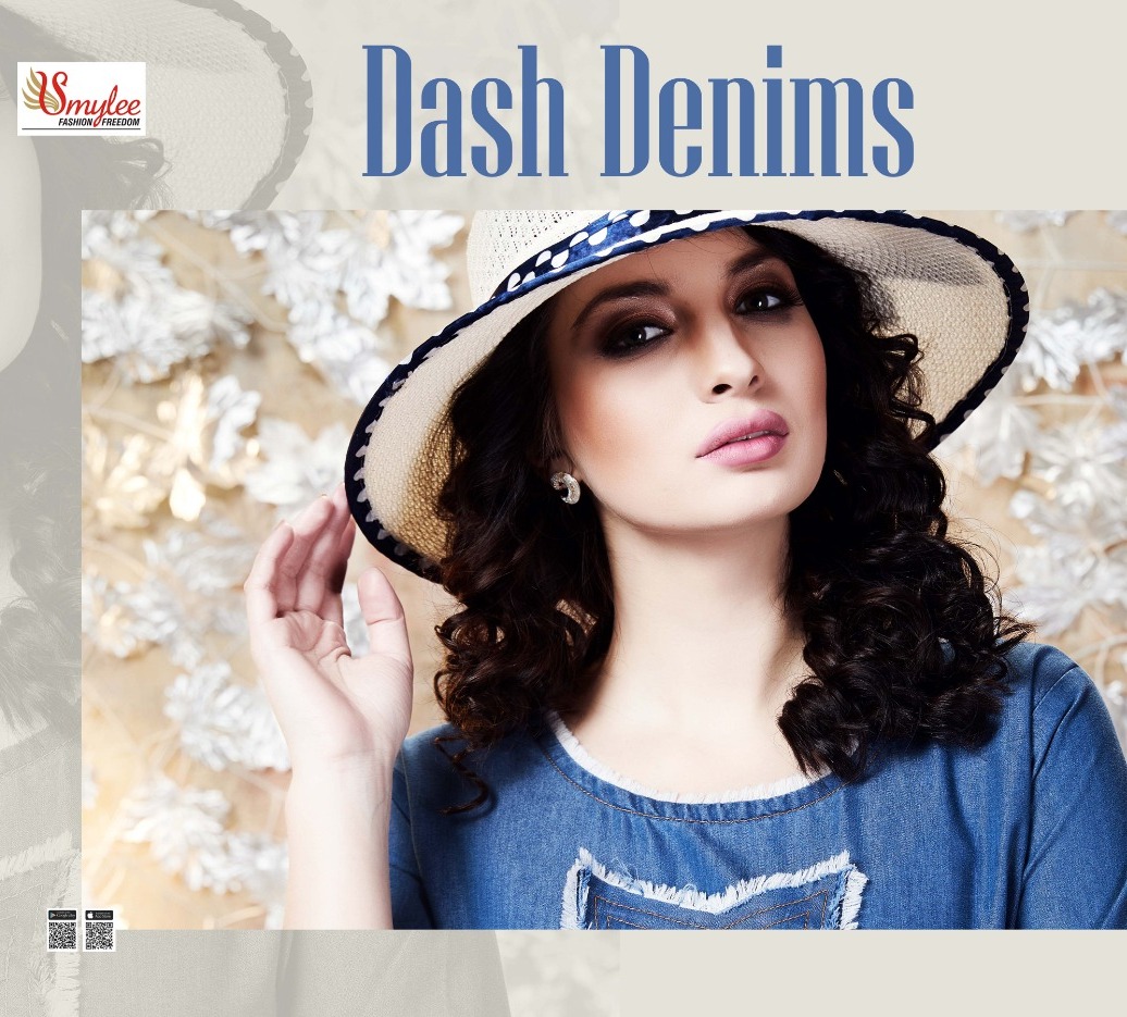 Smylee Present Dash Denim Heavy Denim Kurti Catalogue Designs