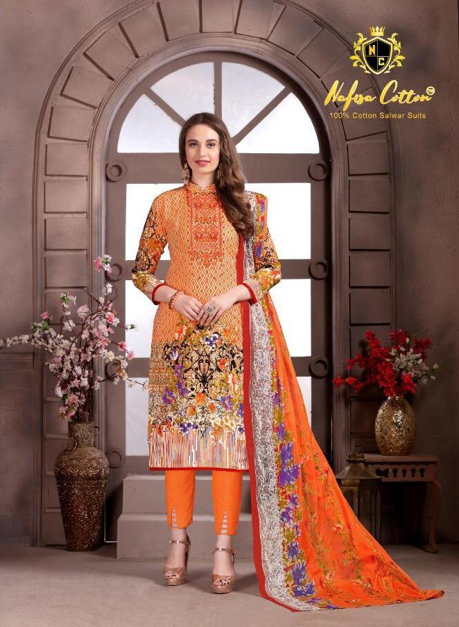 Nafisa Reshma Karachi Vol 4 Cotton Printed Summer Dress Materials