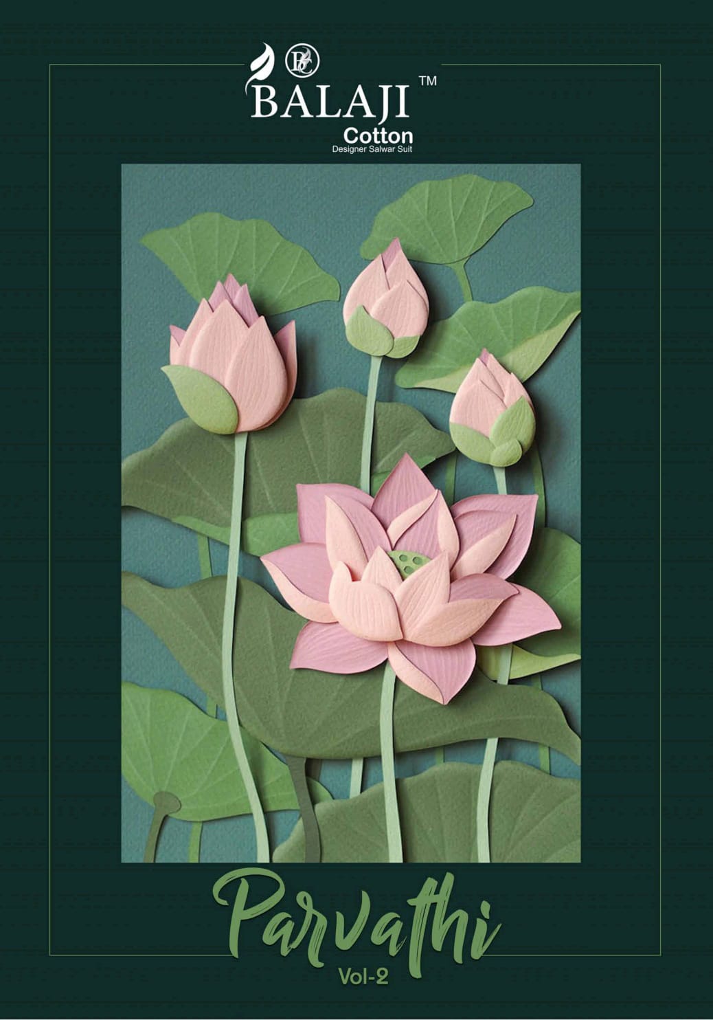 Parvathi Vol 2 By Balaji Cotton Printed Casual Wear Saree Wholesaler