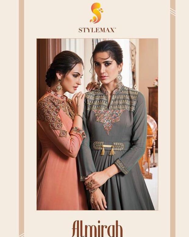 Stylemax Almirah Vol 1 Readymade Long Gowns Ethnic Collection