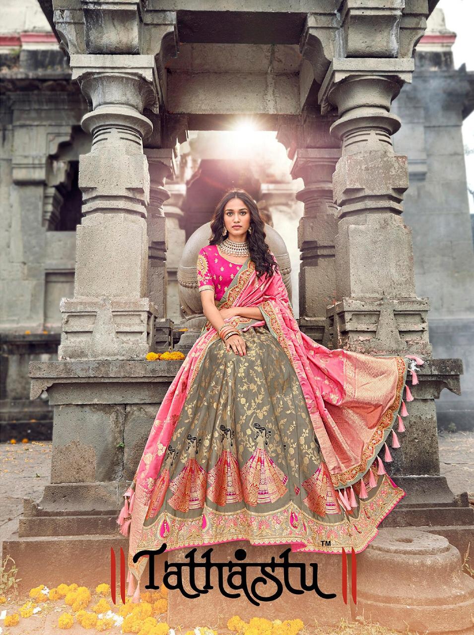 Tathastu 3701-3709 Series Silk Exclusive Designer Lehanga Collection