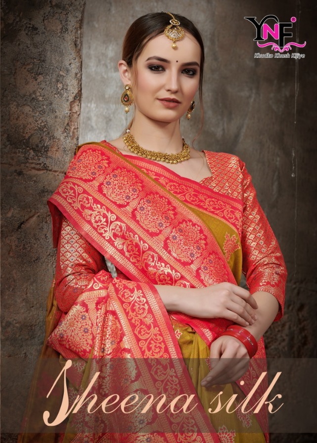 Ynf Present Sheena Silk Pure Silk Exclusive Saree Collection
