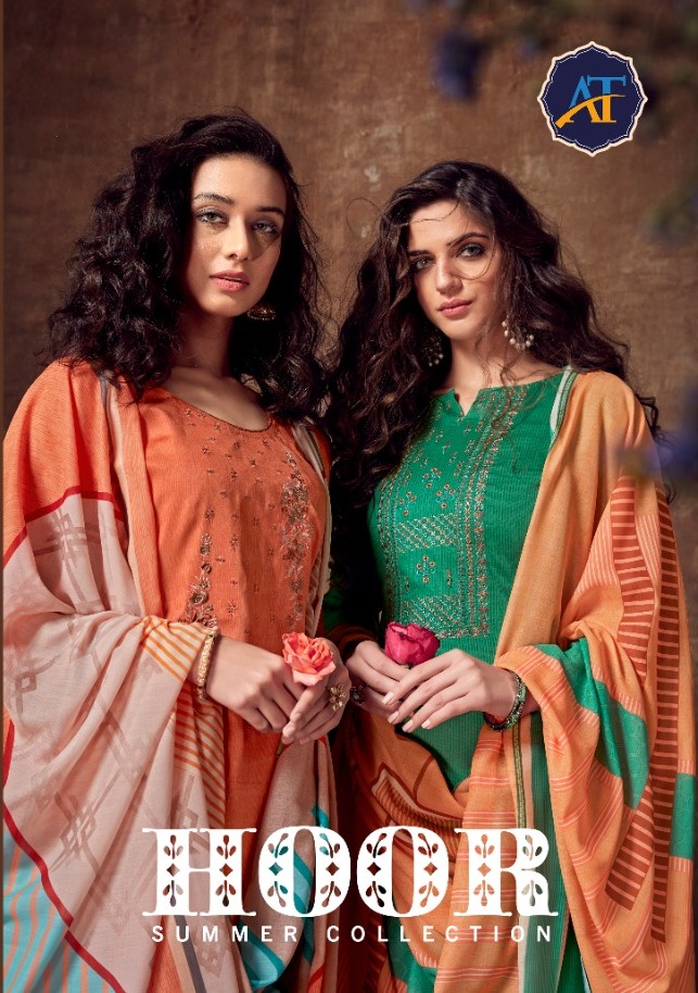 Ankit Textile Present Hoor Pure Jam Summer Special Dress Collection
