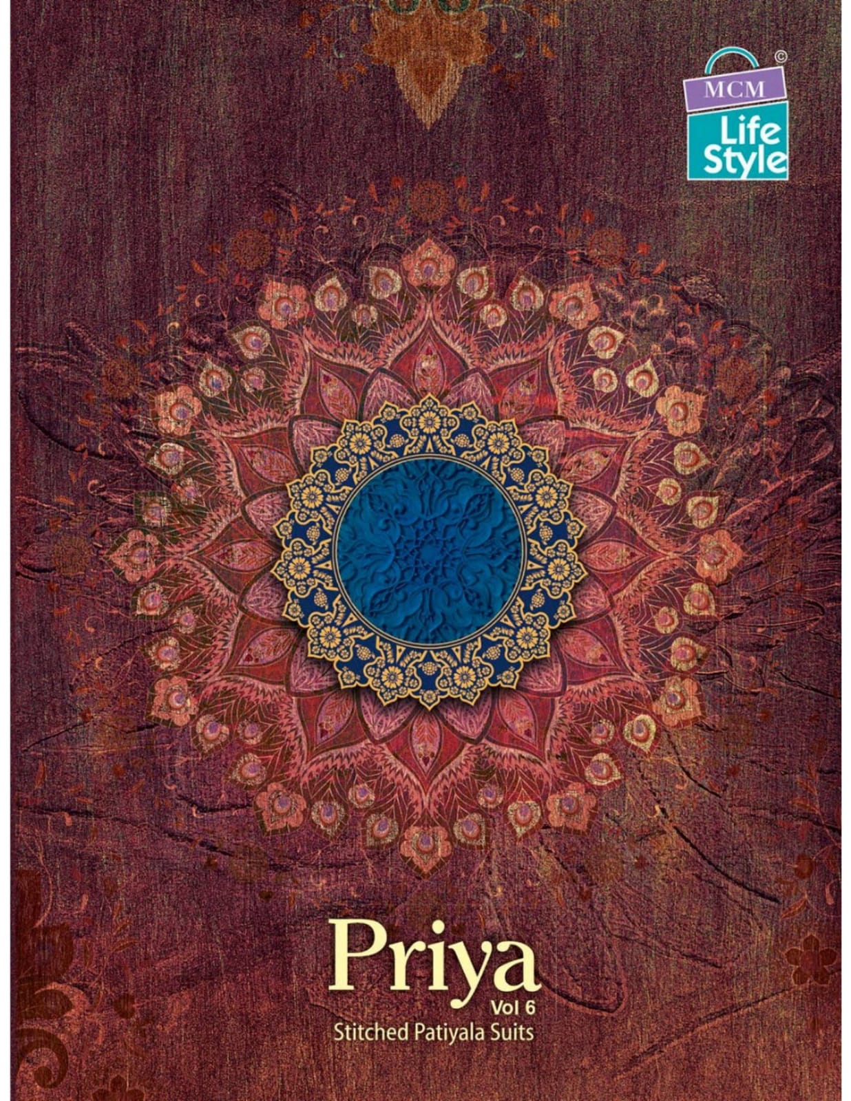 Mcm Lifestyle Priya Vol 6 Stitched Patiyala Suits Wholesale Supplier In Surat Market