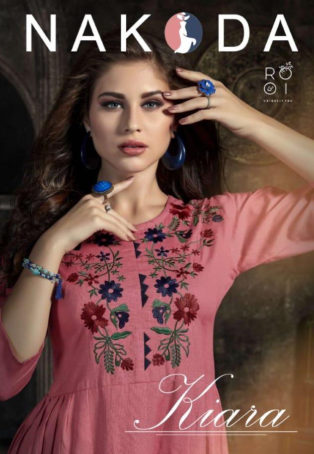 Nakoda Kiara Cotton Casual Wear Kurti At Chepest Price