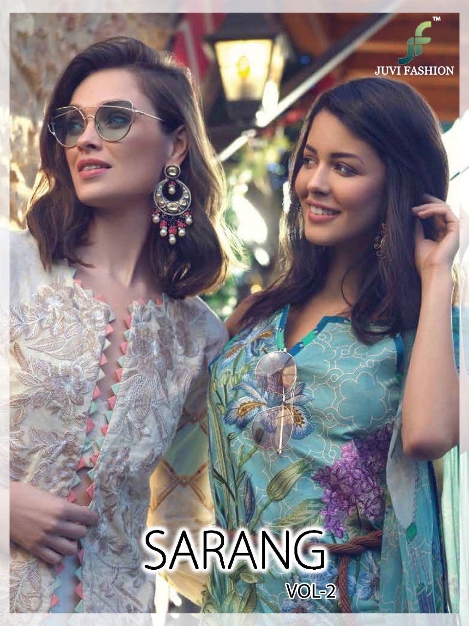 Juvi Fashion Sarang Vol 2 Cotton Lawn Print Stylish Pakistani Suit Concept