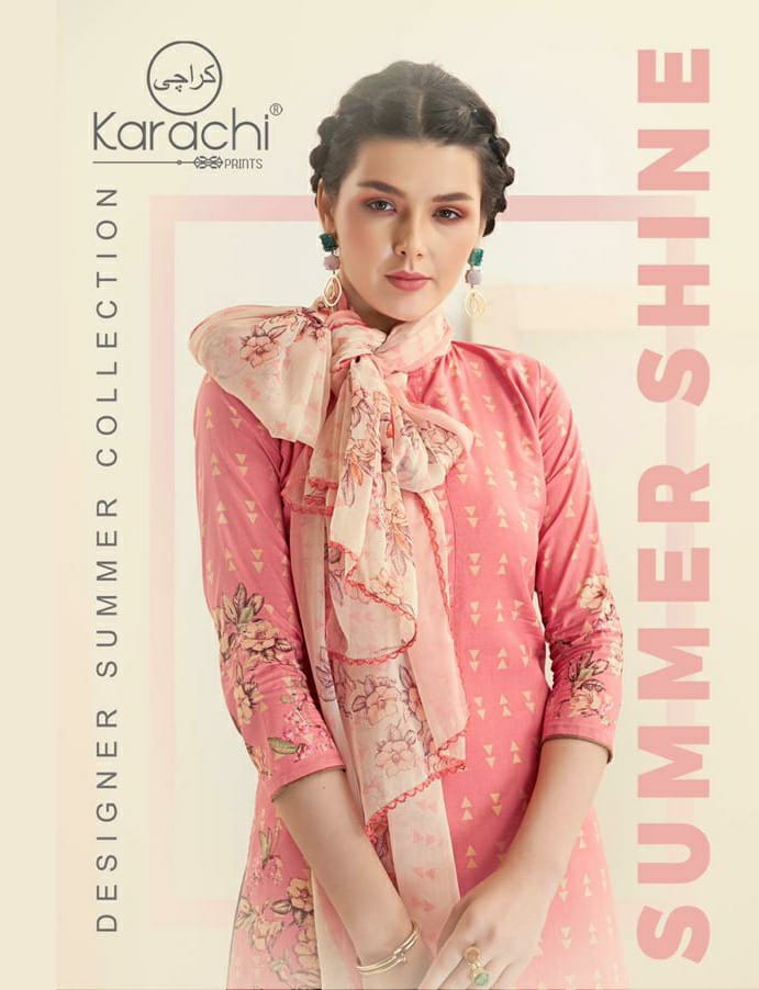 Kesar Karachi Summer Shine Vol 2 Lawn With Designer Prints Suit