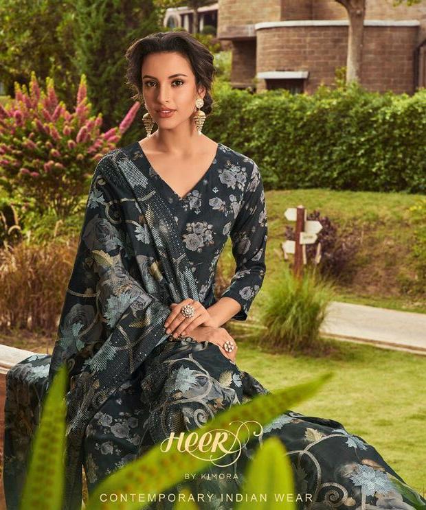 Kimora Heer Vol 68 Resham Designer Cotton Satin Salwar Kameez Seller