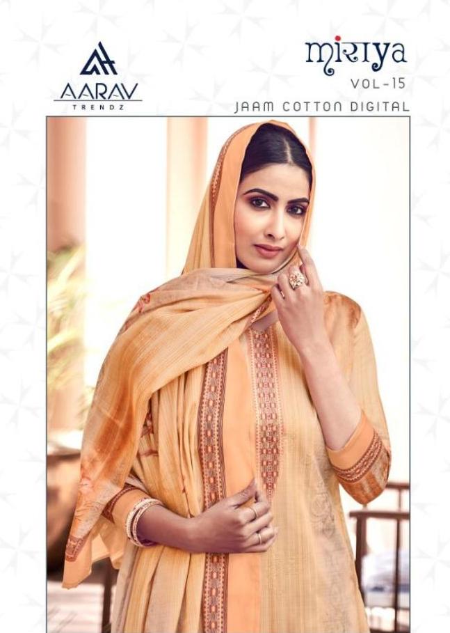 Miraya Vol 15 By Aarav Trendz Jam Silk Satin Digital Work Salwar Suits