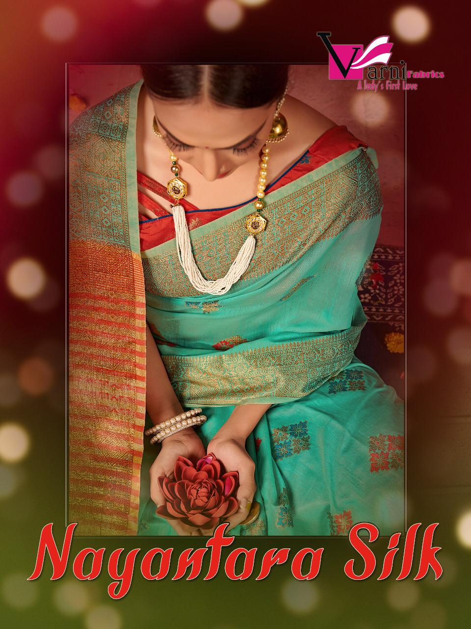 Nayantara Silk By Varni Fabrics Art Silk Festival Wear Fancy Saree
