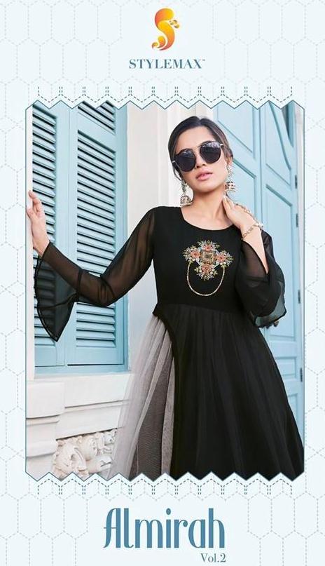 Stylemax Almirah Vol 2 Long Gown Pary Wear Georgette Designer Kurti