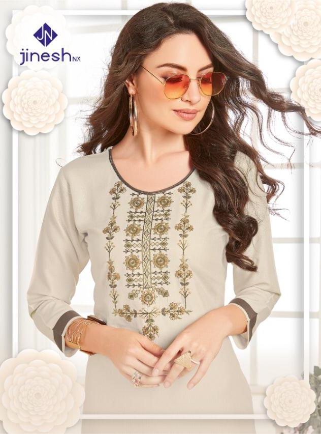 Jinesh Nx Present Aaliya Vol 1 Rayon Casual Wear Kurti Supplier