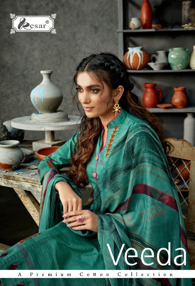Kesar Launch Veeda Lawn Cotton Digital Print Salwar Suit Collection