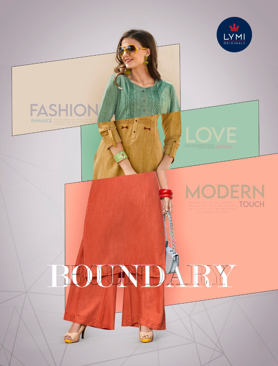 Lymi Kessi Launch Boundary Lichee Rayon Kurti With Plazzo Collection
