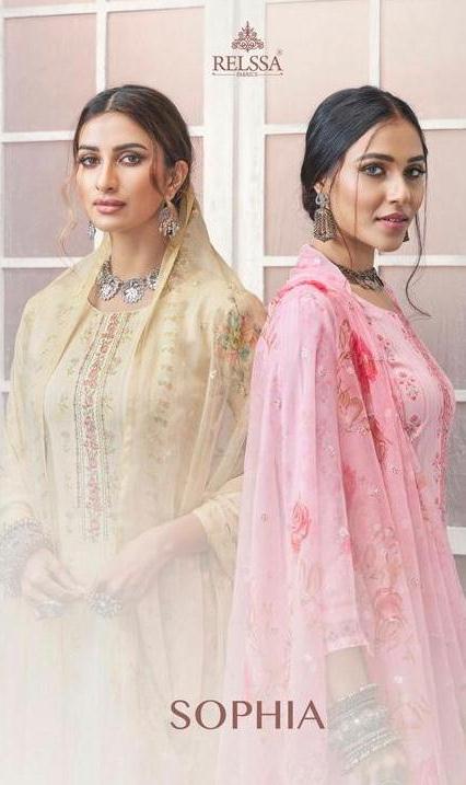 Relssa Launch Sophia Superior Cotton Heavy Look Salwar Suit Wholesale Rate