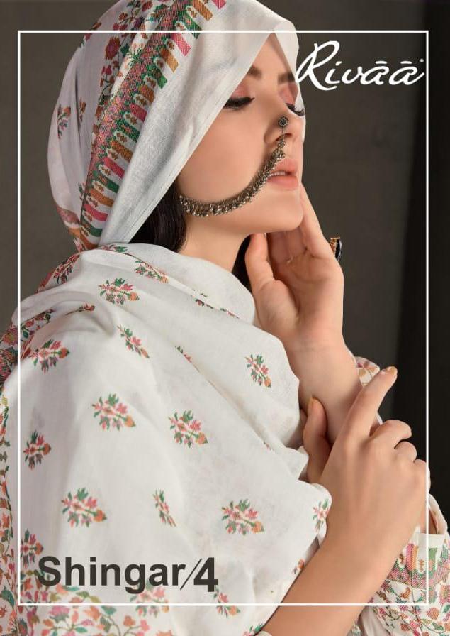 Rivaa Present Shingar Vol 4 Cotton Digital Print Salwar Suit Wholesaler