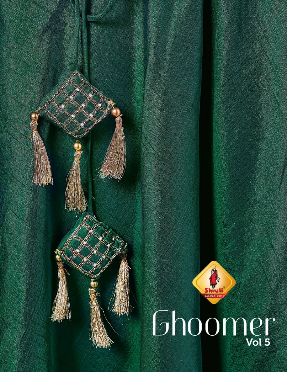 Shruti Ghoomer Vol 5 Readymade Fancy Gown Style Party Wear Kurti With Dupatta