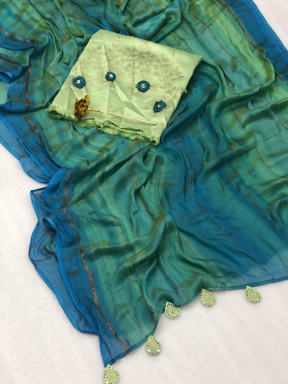 Sr Janki Exclusive Indian Designer 5d Kashmiri Wholesale Saree Supplier