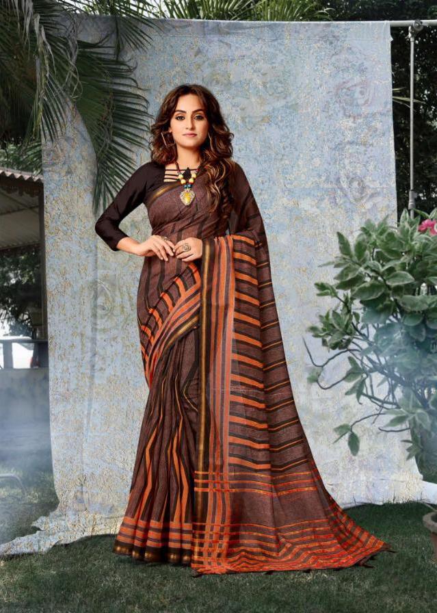 Aishwarya Casino Cotton Silk Traditional Wear Fancy Saree