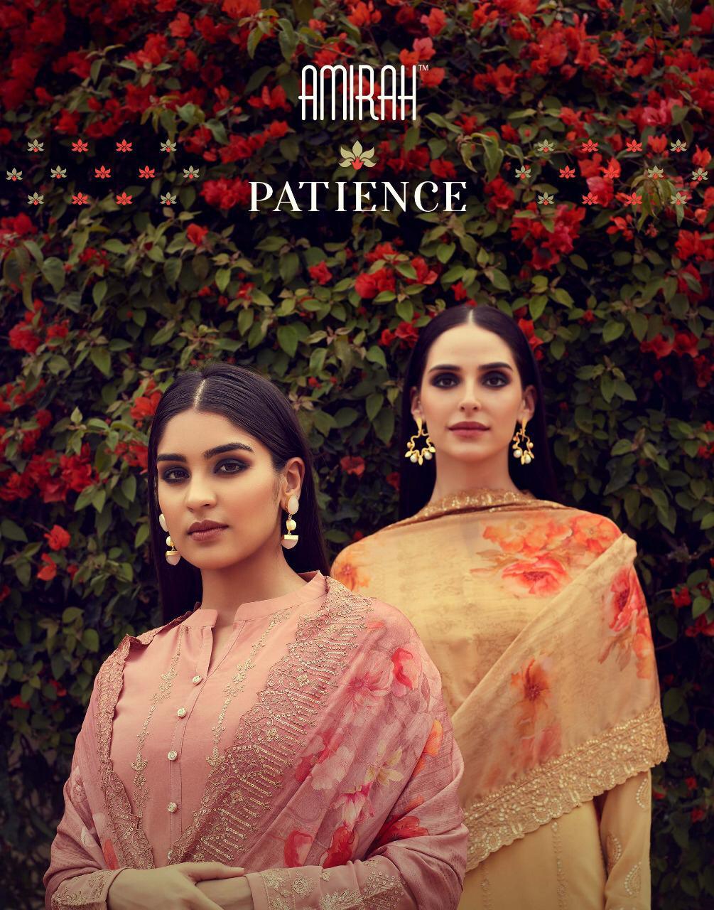 Amirah Launch Patience Fox Georgette Fantastic New Design Salwar Suit Excellent Collection