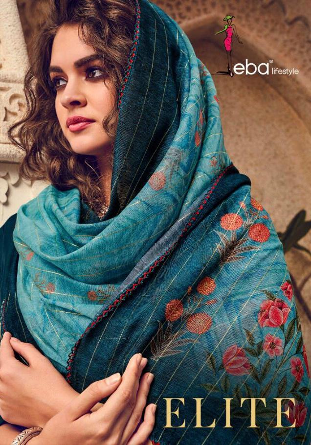 Eba Lifestyle Elite Vol 1 Maslin With Embroidery Work Readymade Salwar Suit