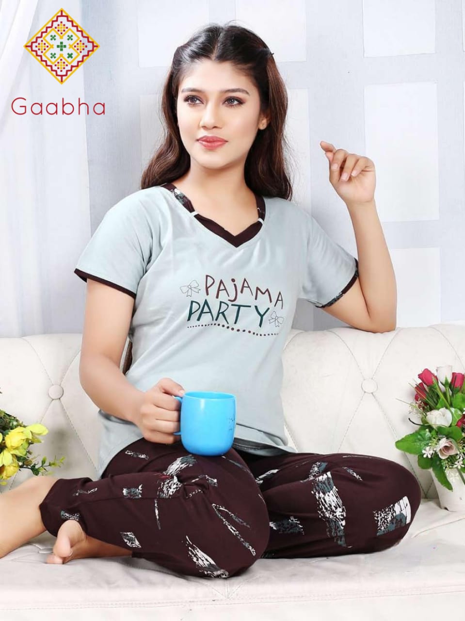 K4u Launch Sweet Dreams Vol 4 Cotton Hosiery Night Wear Nighjt Suit Seller