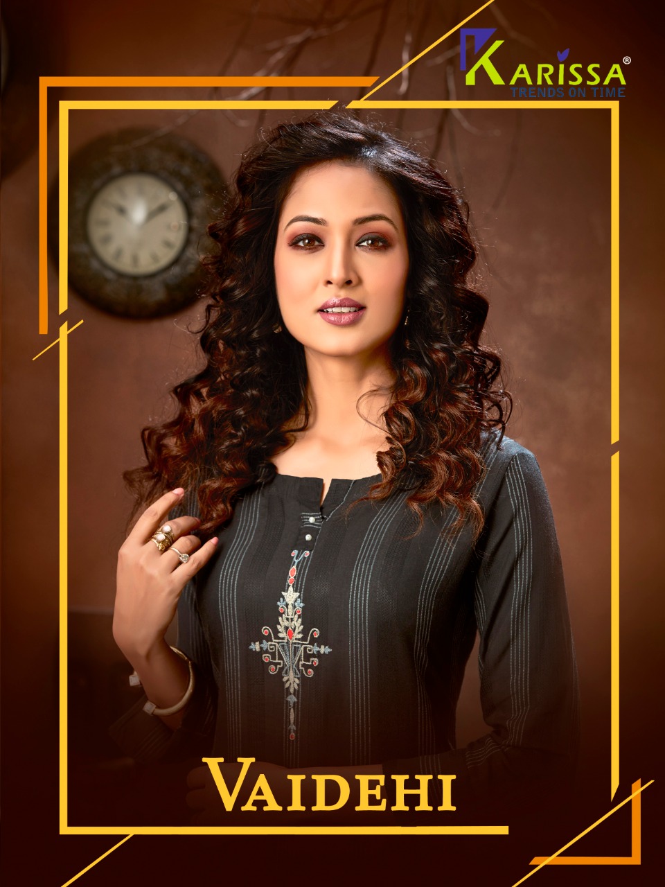 Karissa Present Vaidehi Rayon Weaving Top With Bottom Wear Collection