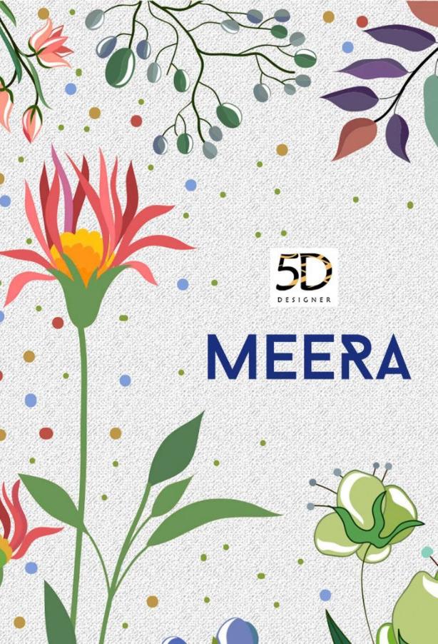 Meera By 5d Designer Dola Silk Brasso Ethnic Collection Of Saree