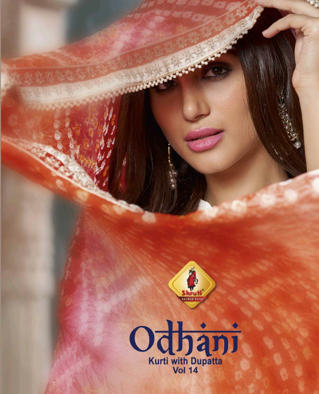 Shruti Odhani Vol 14 Fancy Awesome Exclusive Party Wear Kurti With Dupatta Wholesaler