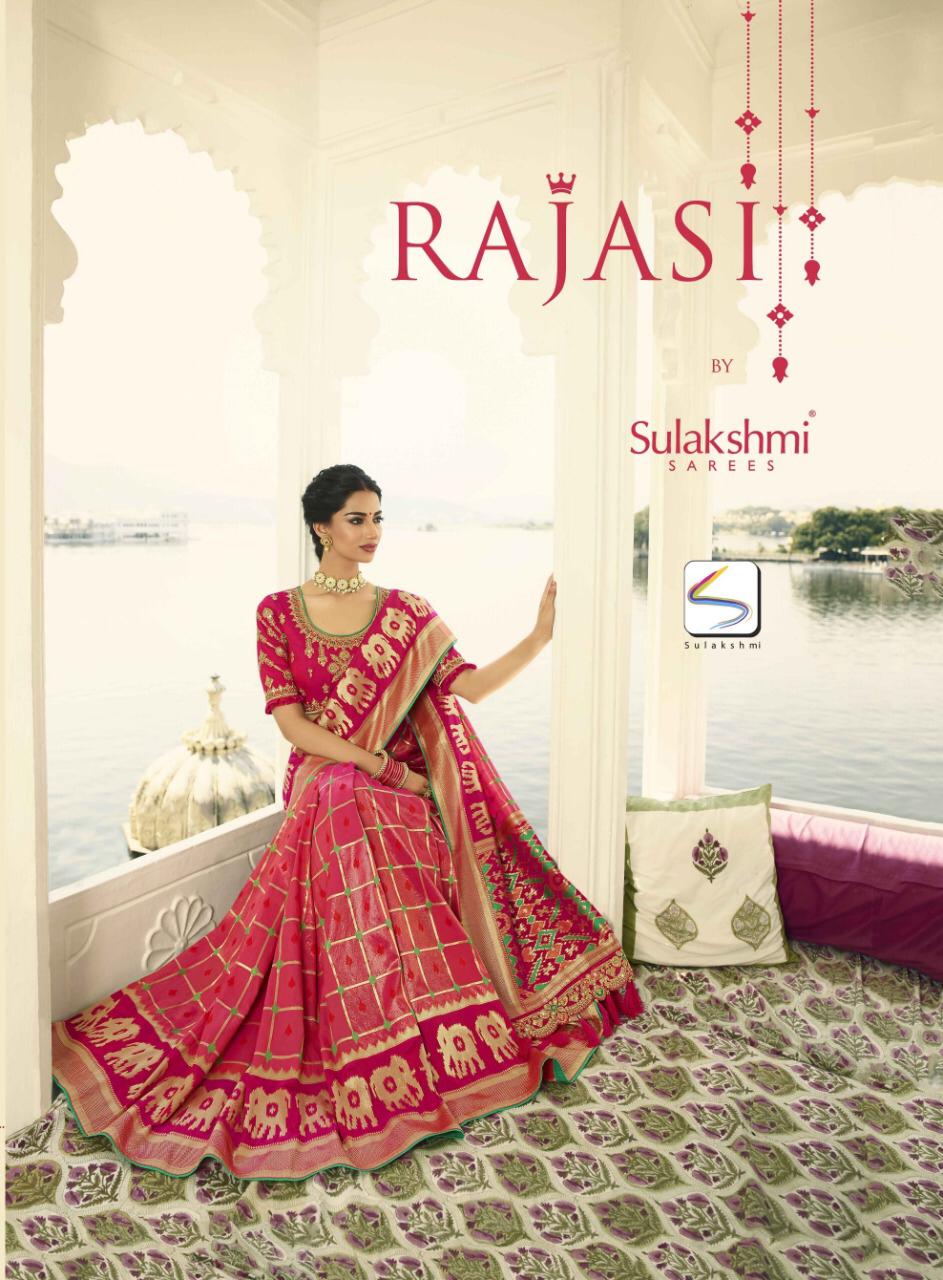 Sulakshmi Rajasi 6001-6015 Series Pure Banarasi Silk Saree Wholesaler