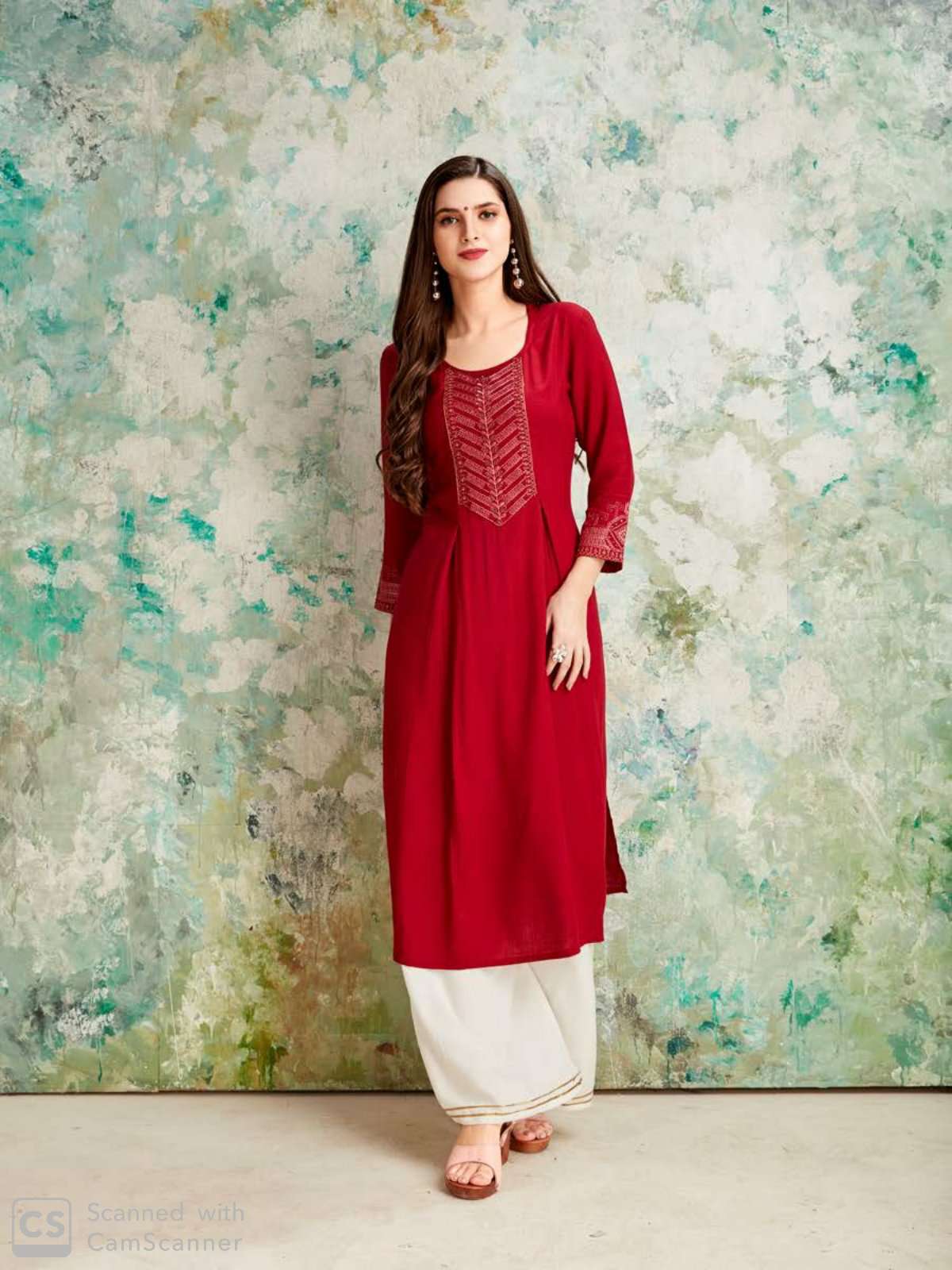 Channel 9 Presents Wibe Rayon Fancy Kurti With Plazzo Catalogs Collections
