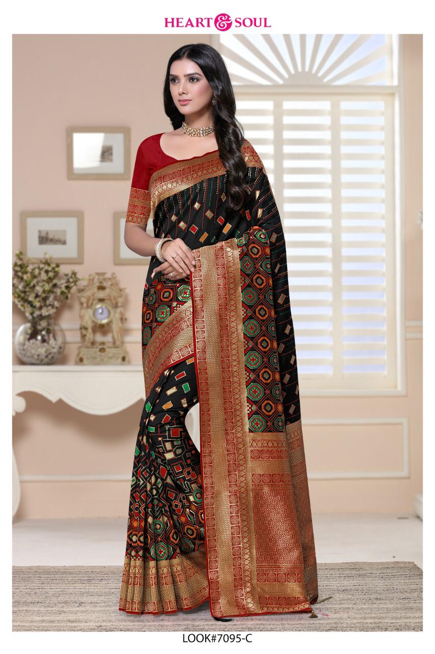 Heart And Soul Launch Patoda Weaves Traditional Wear Fancy Saree Wholesaler