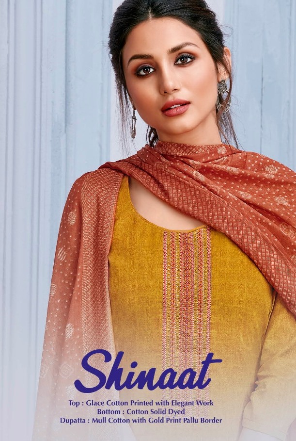 Kalakriti Classic Shinaat Cotton Print With Elegant Work Salwar Suit
