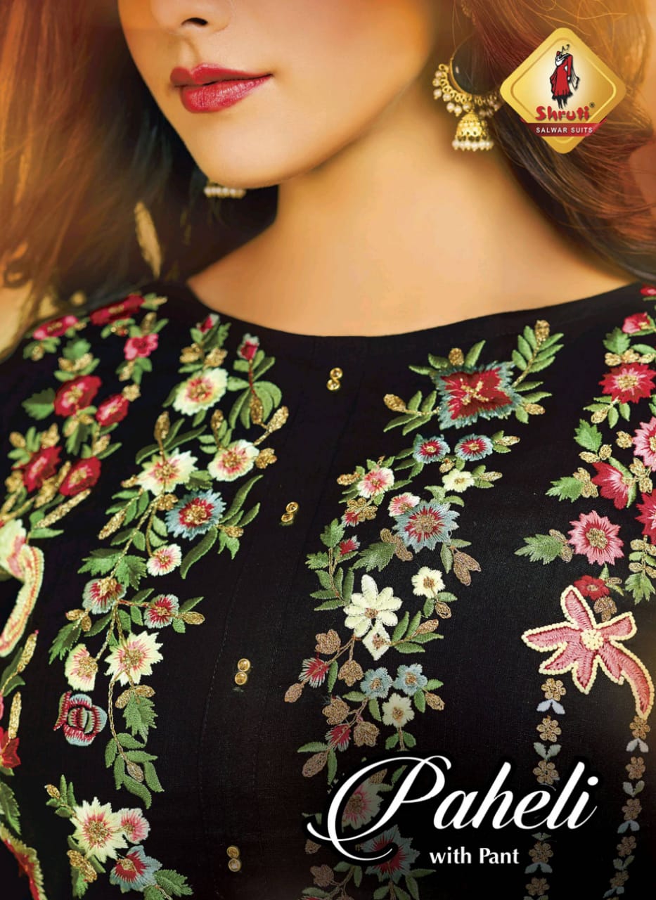 Paheli By Shruti Exclusive Fancy Kurti With Pant Looking Classy Style In Surat Market
