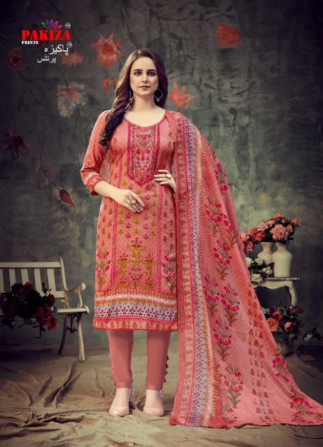 Pakiza Prints Presenting Sana Safinaz Vol 38 Cambric Cotton Casual Wear Suit Seller
