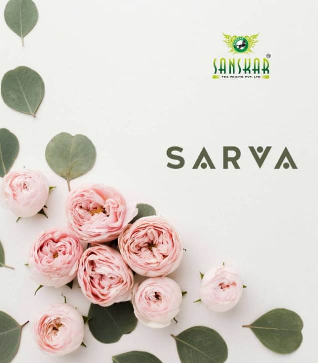 Sarva By Sanskar Tex Prints Chiffon With Fancy Work Stylish Collections Of Saree Catalogs