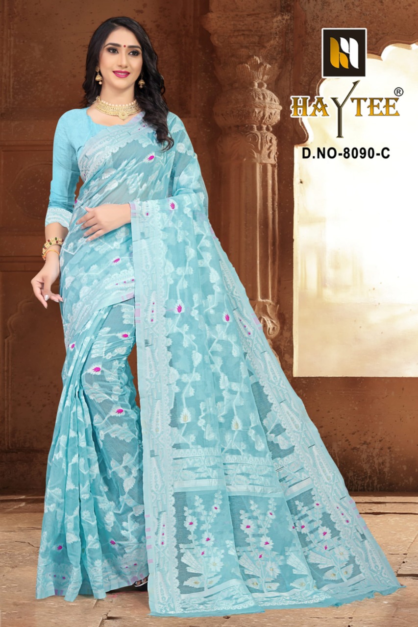Sitka Launching Bomkai 8090 Poly Cotton Weaving Saree At Chipest Rate