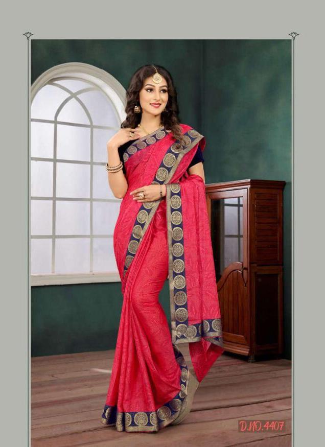 Aishwarya Saree Present Chiffon Silk 40 Gram Chiffon Fancy Saree