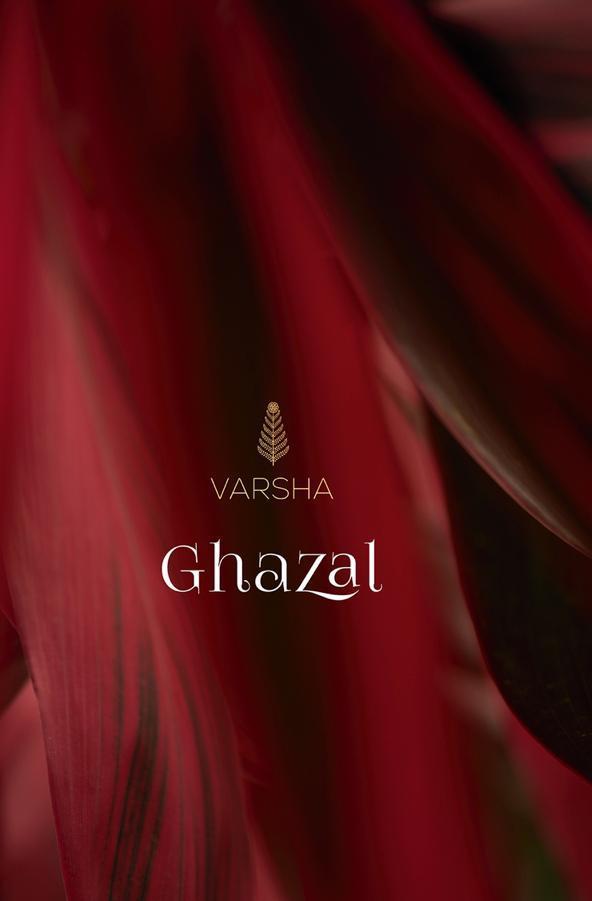 Ghazal By Varsha Fashion Silk Pashmina With Embroidery Work Heavy Look Salwar Kameez