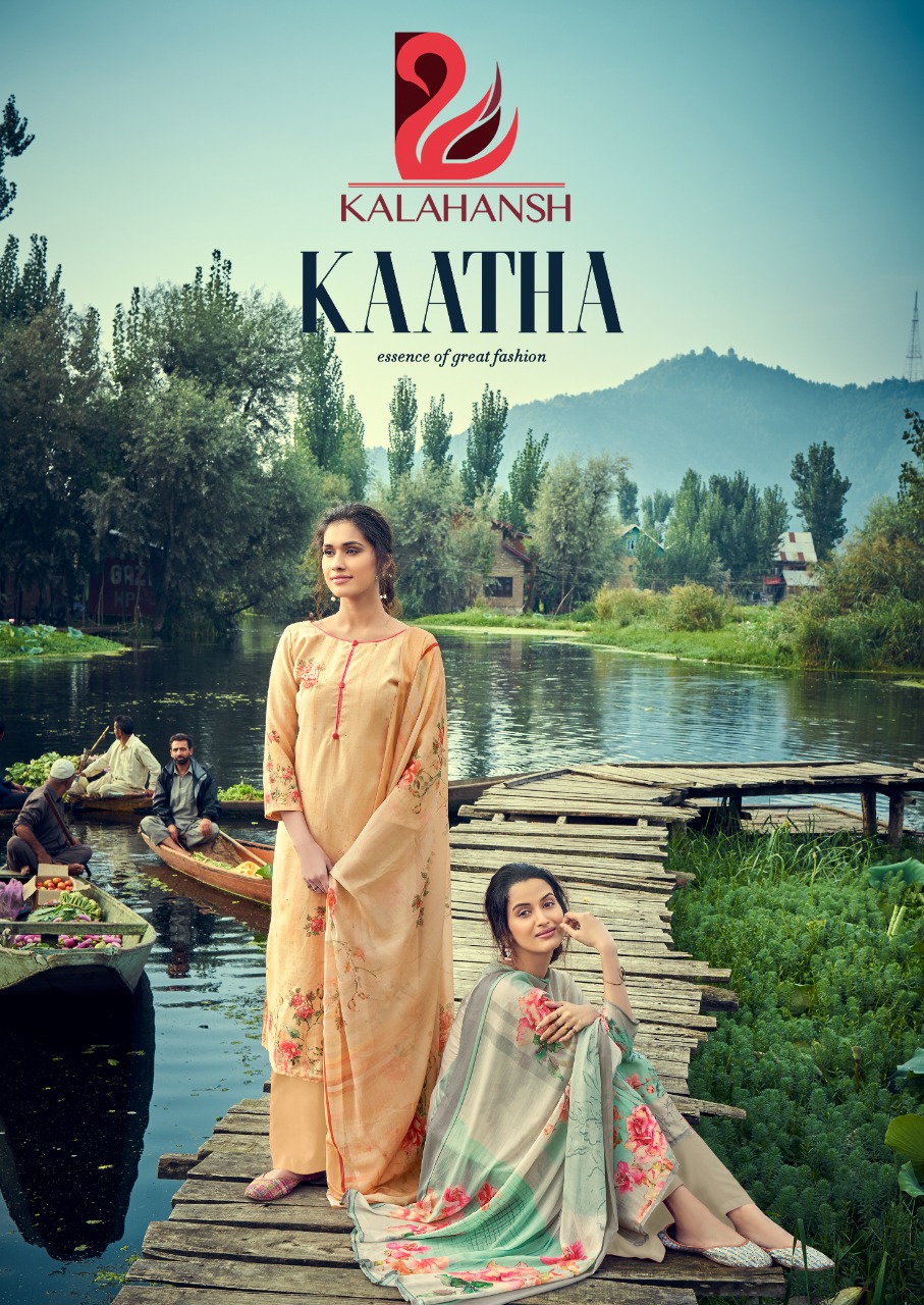 Kalahansh Fashion Kaatha Pashmina Digital Print Latest Collections For Salwar Suits