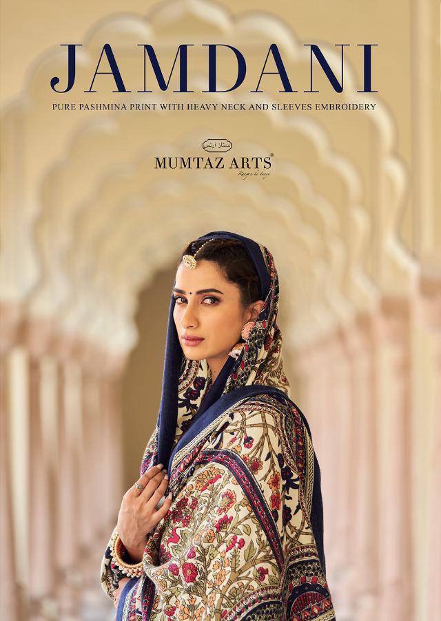 Mumtaz Arts Jamdani Pashmina Karachi Suits Collection