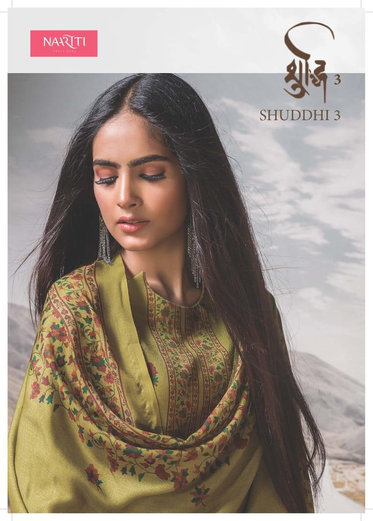 Naariti Launch Shuddhi Vol 3 Pashmina Digital Print Exclusive Branded Suits Clothing Store
