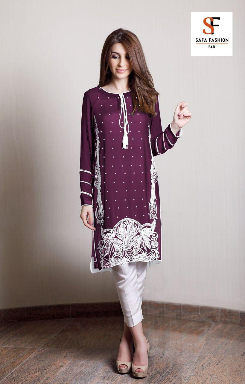 Safa Fashion Fab Launch Sf Vol 5 Pure Georgette With Designer Cigarette Pants Seller