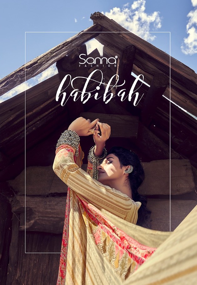 Sanna Launch Habibah Pure Pashmina With Digital Print Stylish Salwar Suits Wholesaler