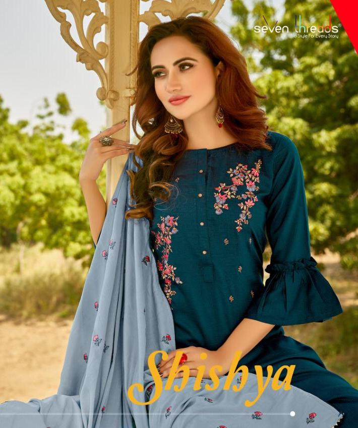 Seven Threads Shishya Readymade Salwar Suits Elegant Looks Collection Wholesaler