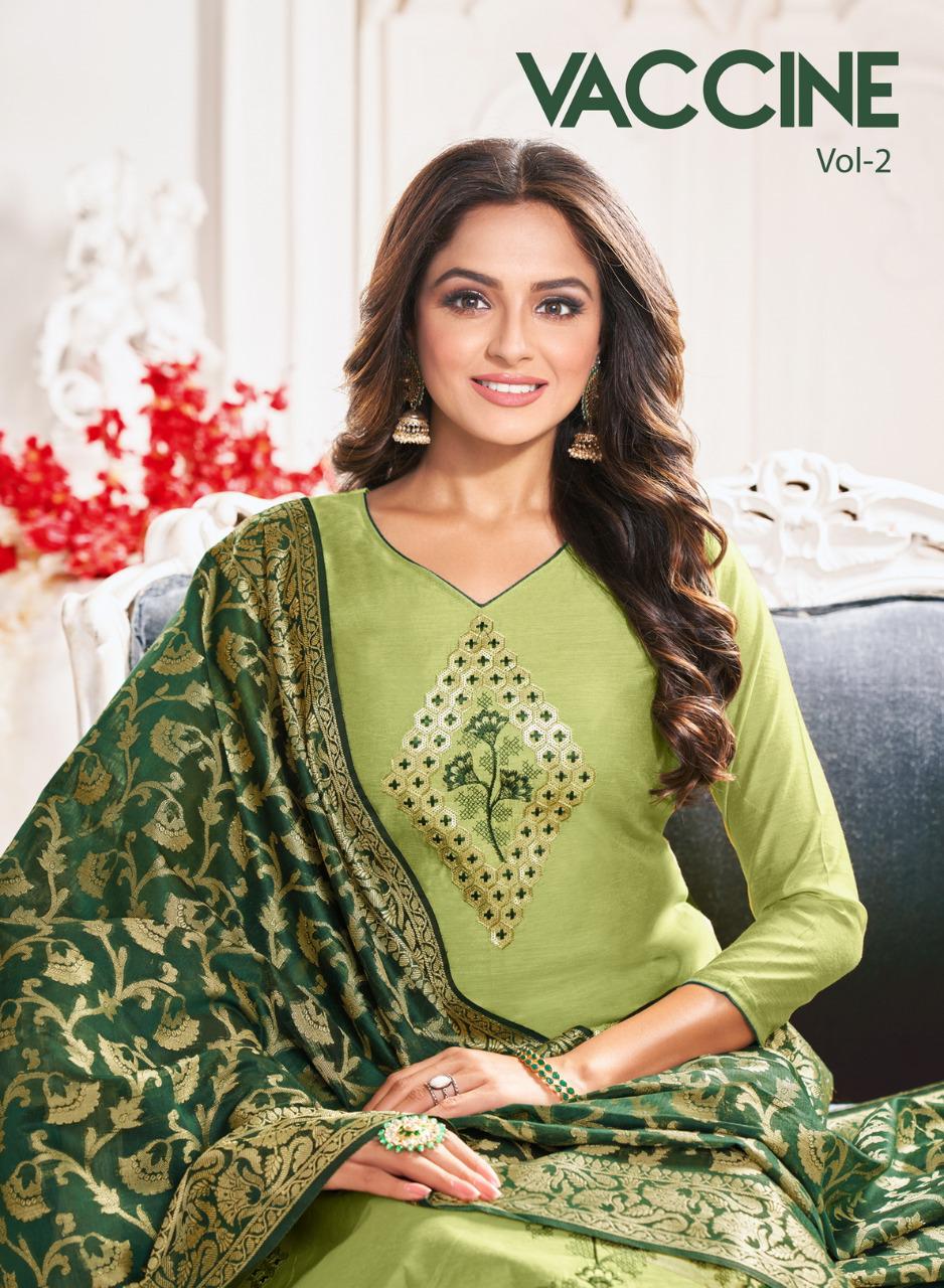 Shagun Lifestyle Vaccine Vol 2 Modal Silk Fancy Dress Materials