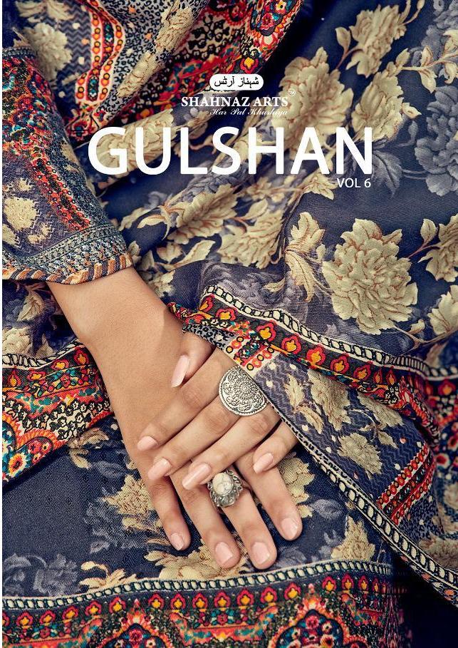 Shahnaz Arts Gulshan Vol 6 Pashmina Printed Winter Dress Materials